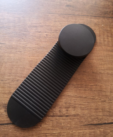 Manere si Picioare Mobilier - Mâner Flow Alfa Negru Mat