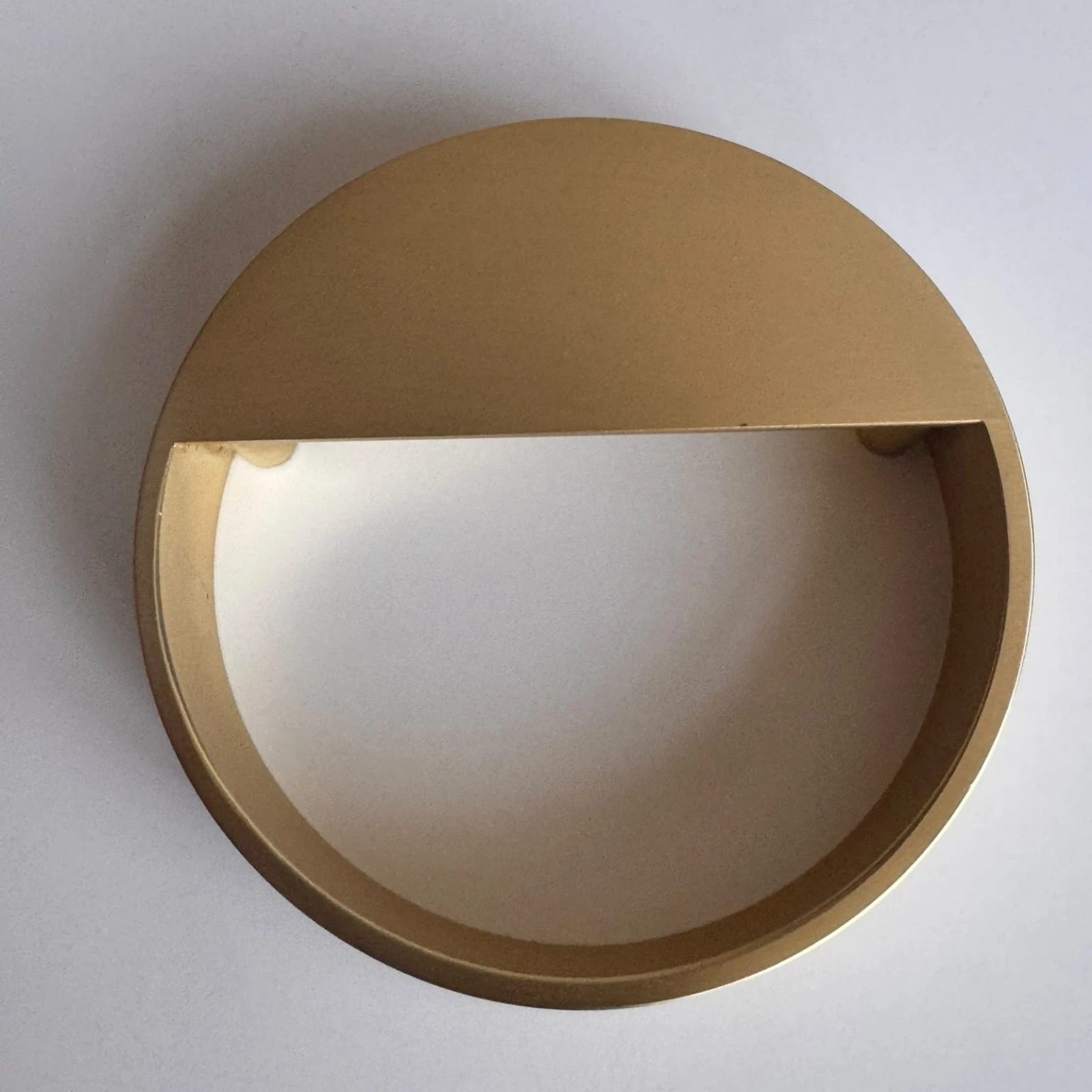 Manere pentru mobilă - Mâner metalic Round pentru mobilier, Ø80 mm
