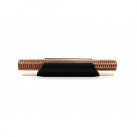 Mâner Mira Negru Mat / Cupru Lucios |  Mâner negru&cupru mobilier | Mâner metalic pentru mobilă | Mânere aluminiu pentru mobilier [1]