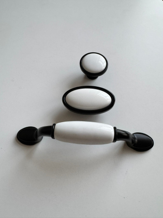 Mâner mobilier Antichizat Porțelan VG 96 mm [9]