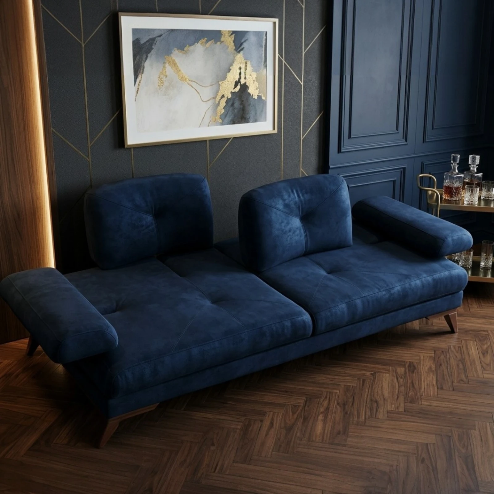 Mecanism reglabil VG pentru canapea – fixare și poziționare spătar [1]