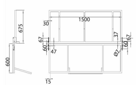 Mecanism VG pentru canapea – extensie frontală articulată Trolley [4]