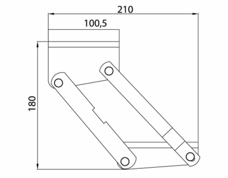 Mecanism VG pentru canapea – extensie frontală articulată Trolley [6]