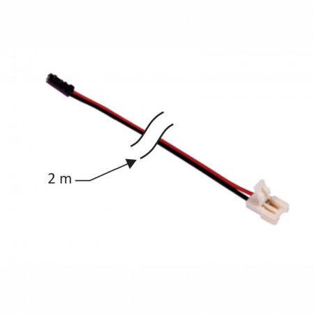 Comutatoare si Controlere - Micro conector bandă LED 8mm, cu minimufă, cablu 2 m