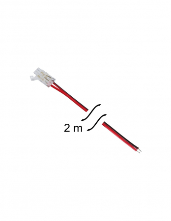 Micro conector bandă LED COB 8mm, cu minimufă [2]