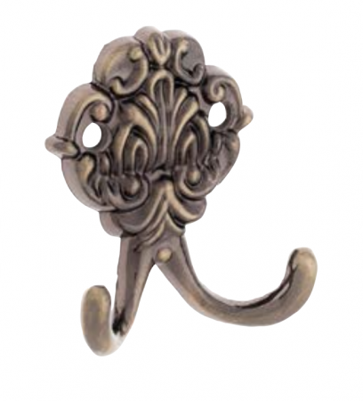 Hooks/cuier - Agățătoarea pentru cuier Orio Hook alamă antică