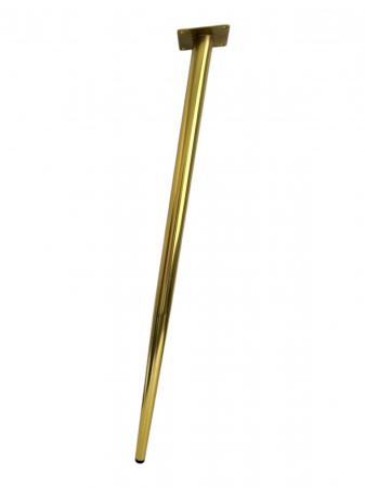 Picioare mobilier - Picior Conic VG Auriu lucios