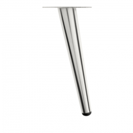 Picioare mobilier - Picior Conic VG Crom lucios
