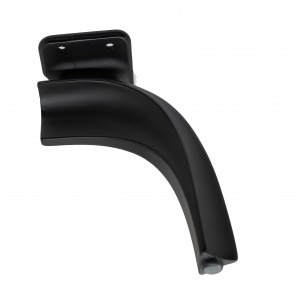 Picioare mobilier - Picior Cruz - Negru mat