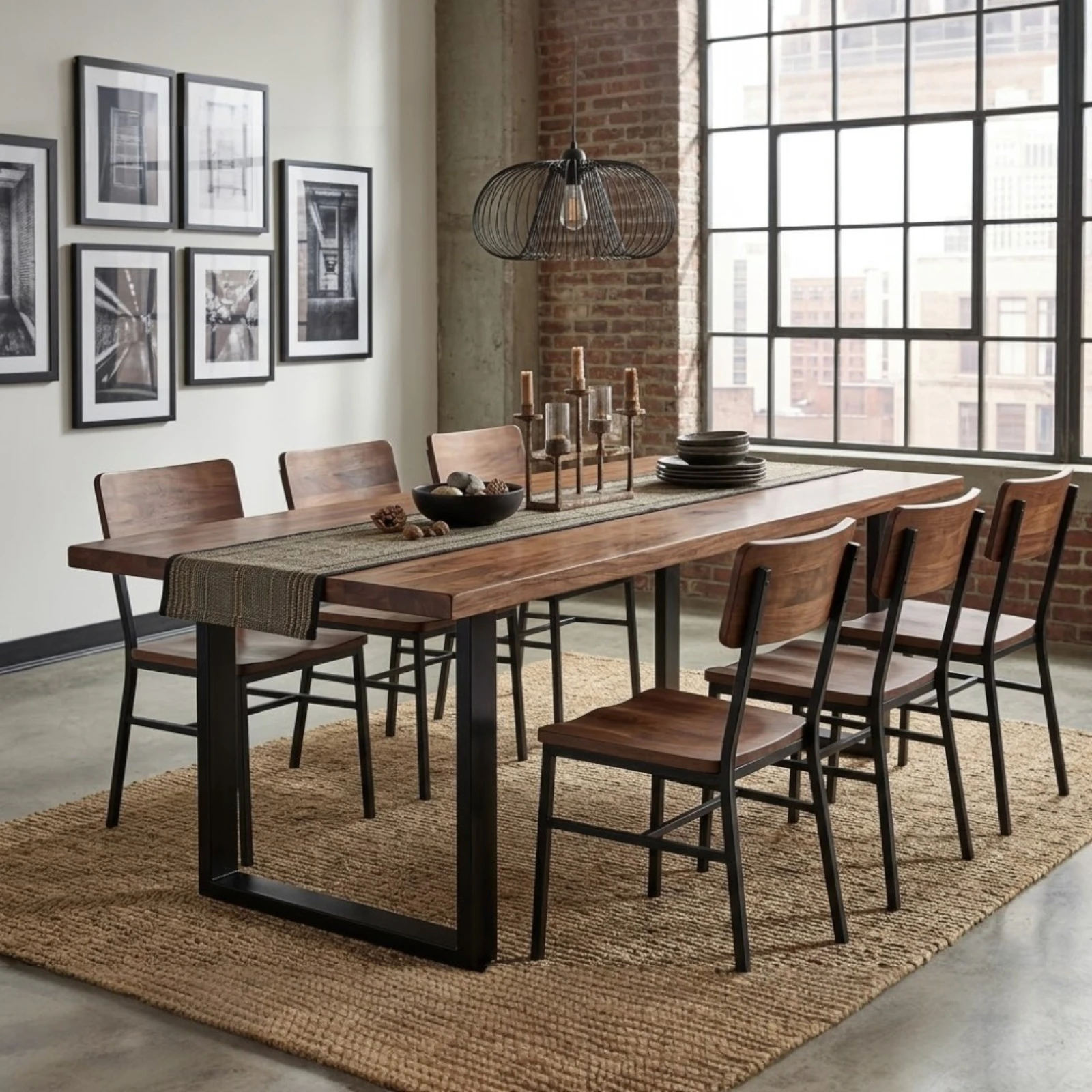 Picioare pentru masă - Picior de Masă din Profil Metal - CLEOPATRA