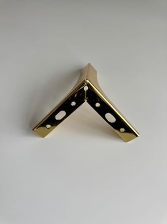 Picior mobilier CORNER V95 Auriu [5]