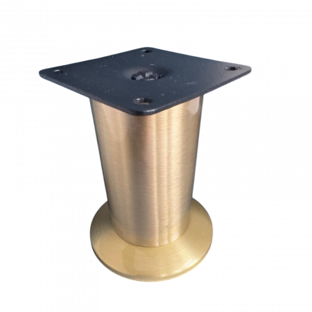 Picioare mobilier - Picior mobilier FS001 finisaj Auriu periat