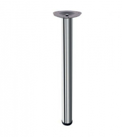 Picioare mobilier - Picior mobilier h 710 mm finisaj Crom lucios