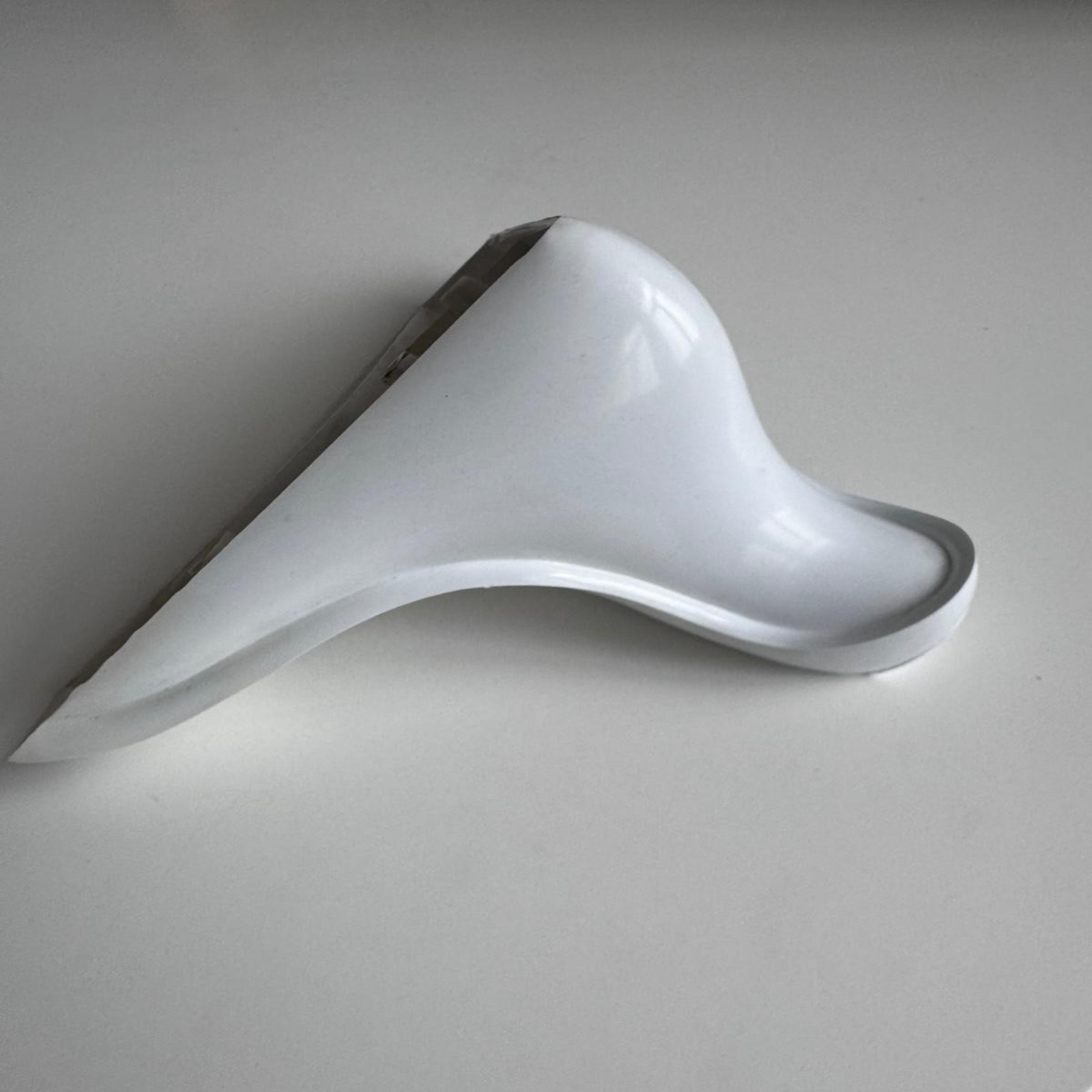 Picior Sofa S - Curve VG, Plastic finisaj Alb h 140 mm [6]