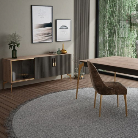 Picior Zarif finisaj Auriu mat [3]