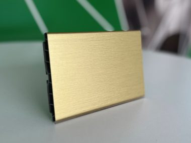 Plinta Aluminiu / PVC - Plinta dreaptă H 100 mm L 4000 mm marca OPES