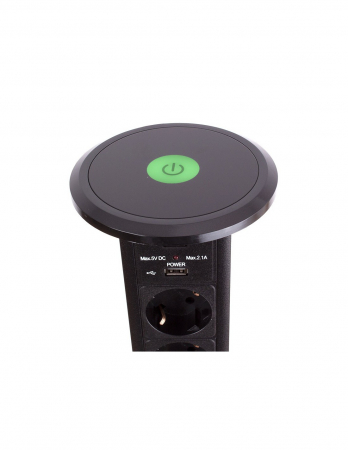 Priza Lift Box USB - retractare automatică [2]