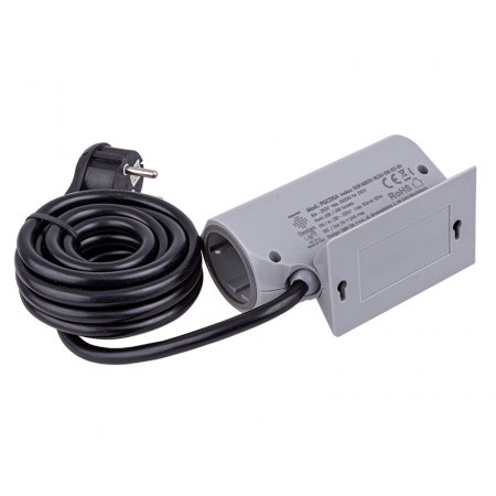 Priza Schuko  Sofa Box cu 2 porturi USB 5V / 2.4 A [7]