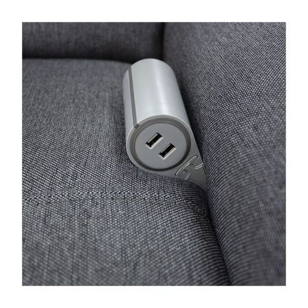 Priza Schuko  Sofa Box cu 2 porturi USB 5V / 2.4 A [1]