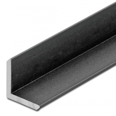 Profiluri tip "L" / Profiluri unghiulare - Profil aluminiu 90° -  margini teșite, 5 x 5 mm