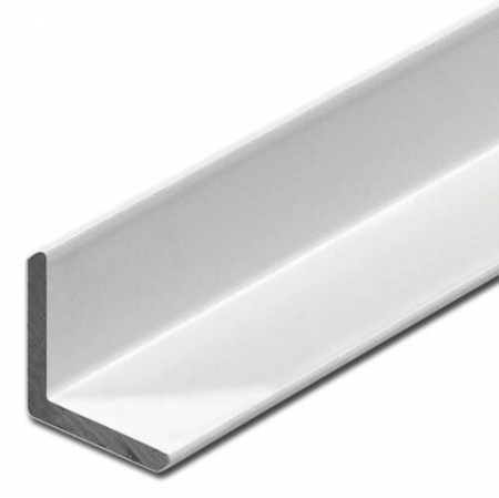 Profiluri tip "L" / Profiluri unghiulare - Profil aluminiu 90° -  margini teșite, 5 x 5 mm