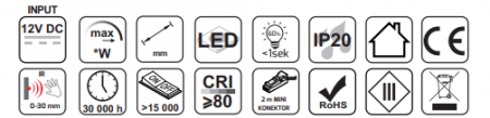 Polarus Profil cu Banda LED [8]