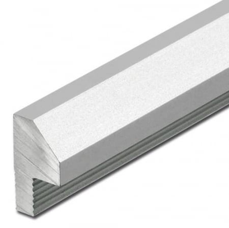 Profil de Colț - Profil Aluminiu cu punte, formă dreptunghiulară, 7 mm
