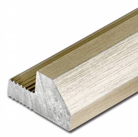Profil Aluminiu cu punte, formă dreptunghiulară, 7 mm [1]