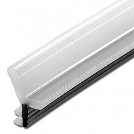 Profiluri de montaj sticlă pentru mobilier - Profil Flexibil- Fixare geam, cu T-Bar