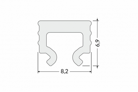 Profil LED HI8 pentru trepte [8]