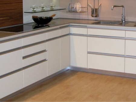 Profil maner din aluminiu, pentru fronturi - Profil mâner SAS 6114 din aluminiu - pentru fronturi