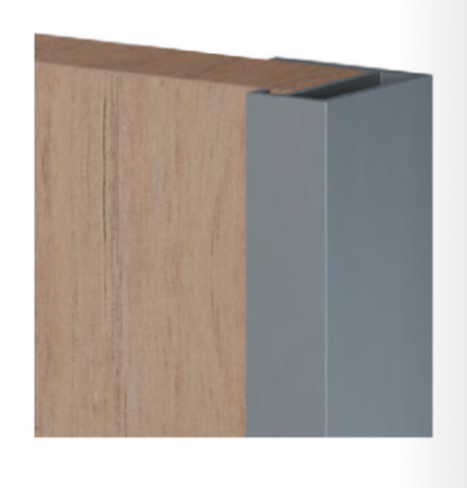 Profil Maner pentru Usi Glisante - Profil mâner SAS 6123 din aluminiu pentru uși glisante aplicate