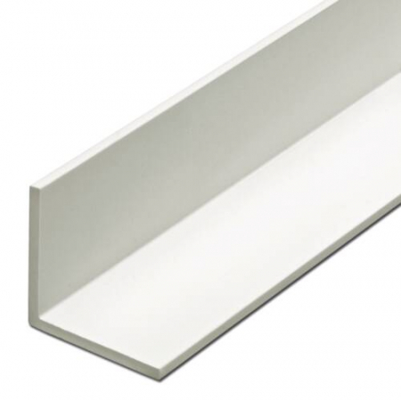 Profiluri tip "L" / Profiluri unghiulare - Profil Plastic tip "L" – 20x20 mm