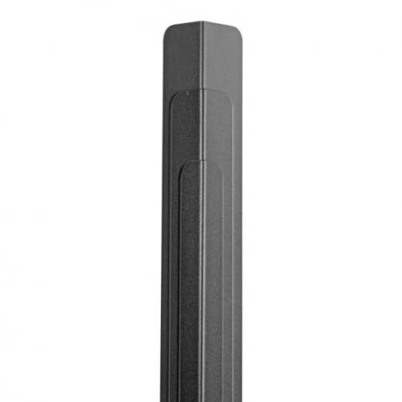 Profil unghiular INOX, 1,25 m – drept cu margine rotunjită [1]