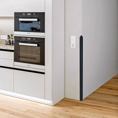 Profiluri tip "L" / Profiluri unghiulare - Profil unghiular INOX, 1 m – ascuțit cu margine rotunjită