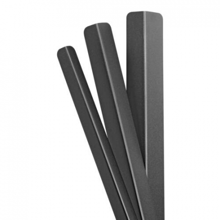 Profiluri tip "L" / Profiluri unghiulare - Profil unghiular INOX, 1 m – drept cu margine rotunjită