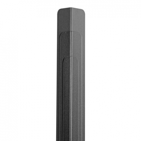 Profil unghiular INOX, 1 m – drept cu margine rotunjită [1]