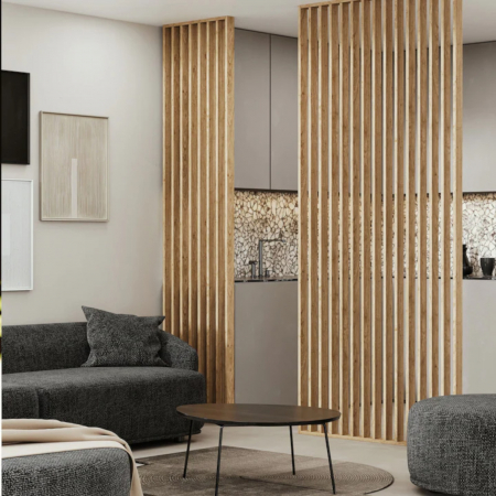 Riflaje - Element decorativ - Riflaj MDF - perete despărțitor