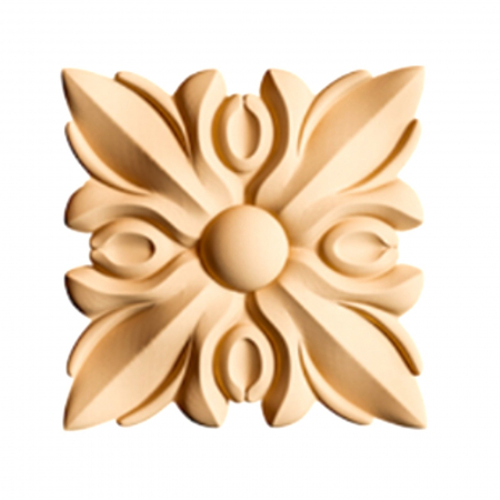 Rosette - Elemente decorative Lemn și MDF - Elemente Decorative Rosette Lemn și MDF - Modelul RZ 03*