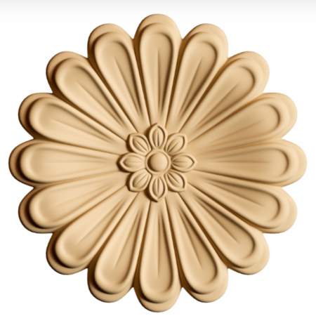 Rosette - Elemente decorative Lemn și MDF - Elemente Decorative Rosette - Modelul RZ 09*