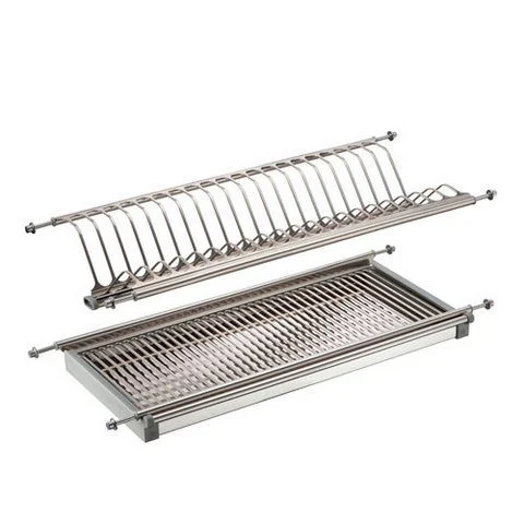 Sisteme de Depozitare - picurător/Scurgător inox pentru vase corp 450mm