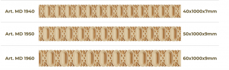 Element Decorativ Lemn și MDF Semifabricate - Modelul MD19* [1]