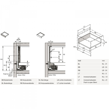 Sertar AvanTech You Hettich [2]