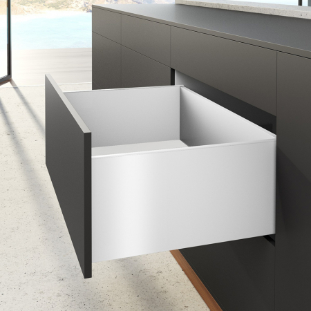Sertare cu Laterale Metalice - Sertar  AvanTech You laterale Metalice h 251 și Amortizare, marca Hettich
