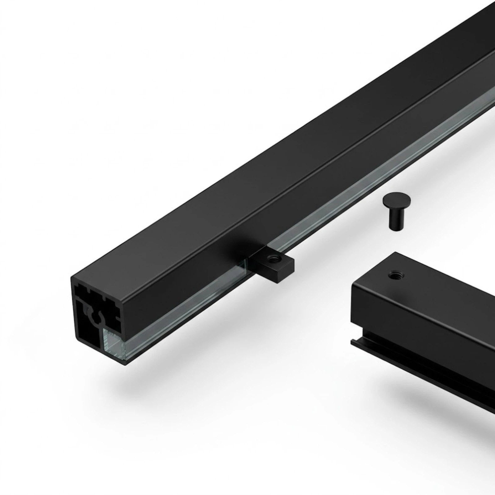 Rame profil lat Aluminiu - Set 2 bucăți piesă îmbinare profil divizor rame aluminiu