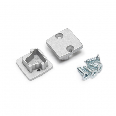 Profil LED - Set capace capăt Floor12