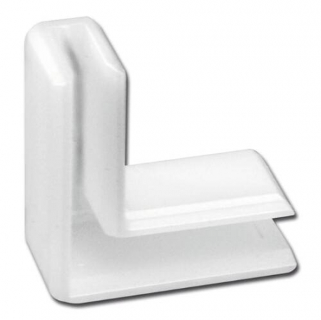 Profiluri de montaj sticlă pentru mobilier - Set pentru colț interior - Profil de fixare geamuri din sticlă