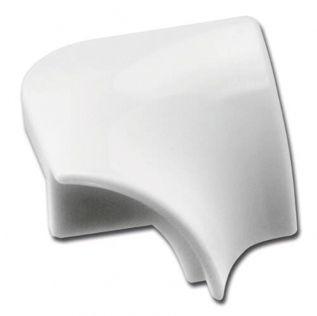 Profiluri de montaj sticlă pentru mobilier - Set Colț Interior pentru Profil - Fixare geam,  formă rotundă