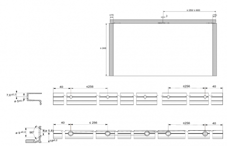 Set componente sistem  Wingline L [16]
