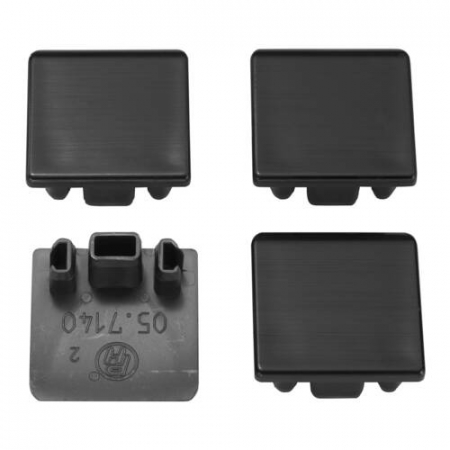 Profiluri Decorative - Set Elemente Închidere Profiluri decorative de Protecție - 19 mm